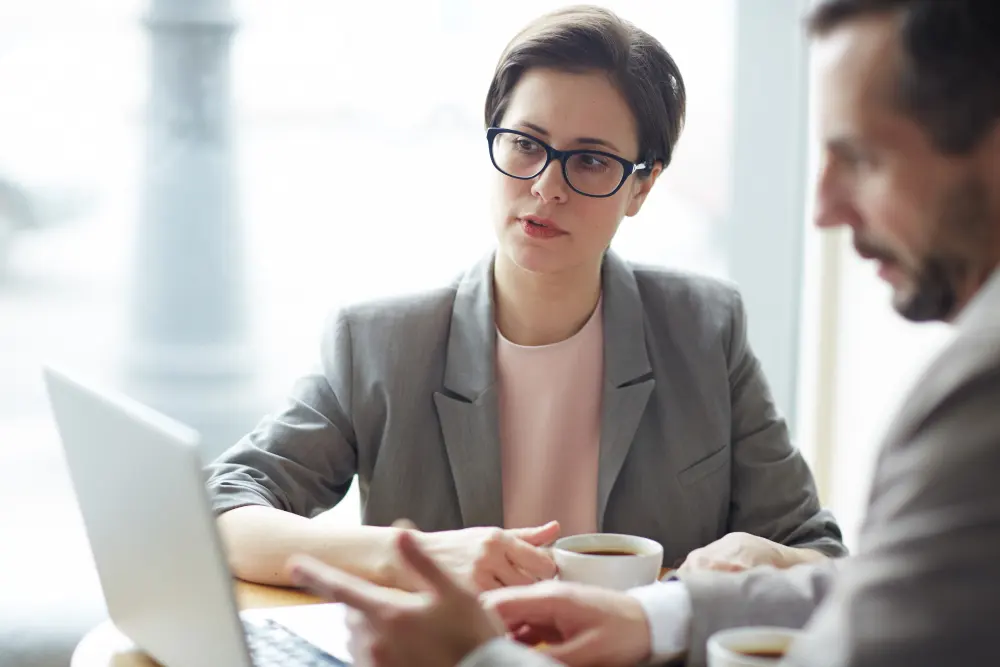 Mujer en formacion de coaching ejecutivo